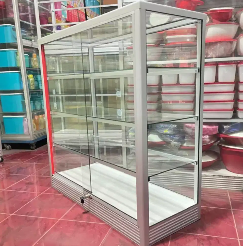 Di jual Etalase 1mx1m Untuk Perlengkapan Usaha