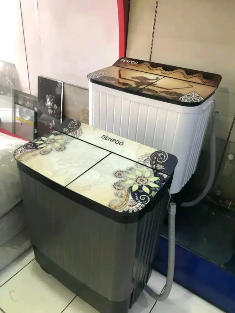 KREDIT MESIN CUCI 9KG-13KG DENPO/SAKEN