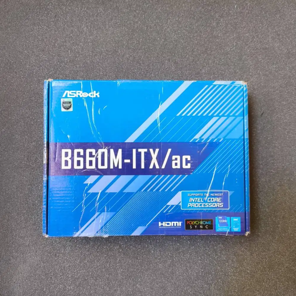 Asrock B660M-ITX/AC DDR4 Box (Garansi ON) (Motherboard Mini ITX Intel