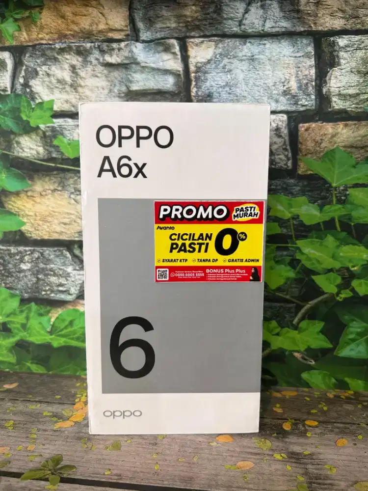Oppo A6x ram 4+4/64 ,bisa tanpa dp