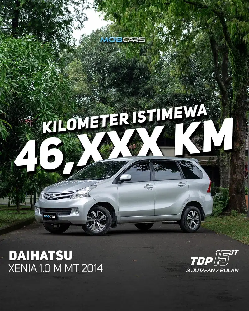 XENIA 1.0 M MT 2014 - DP 15jt / Cash 115jt (Nego)