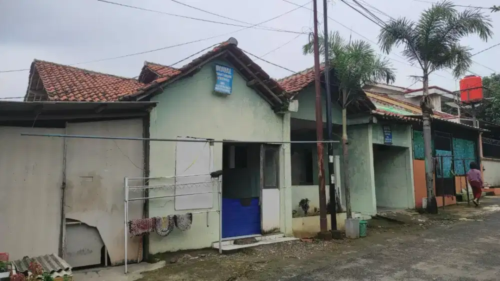 Rumah subsidi 2 kapling jadi 1 rumah