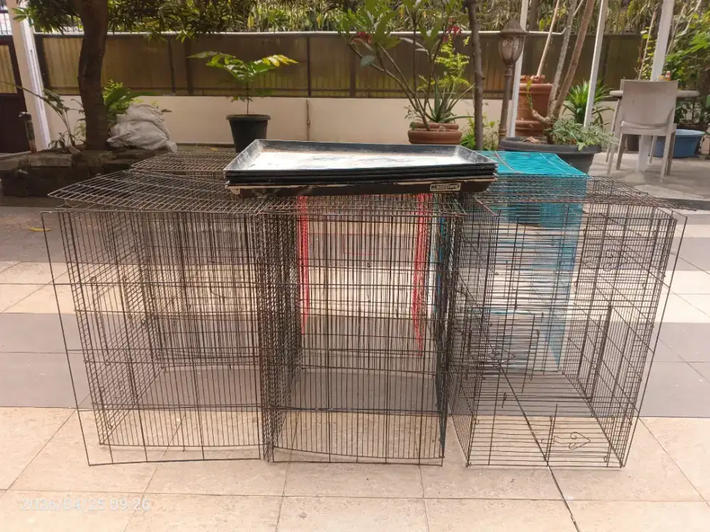Kandang besi lipat murah