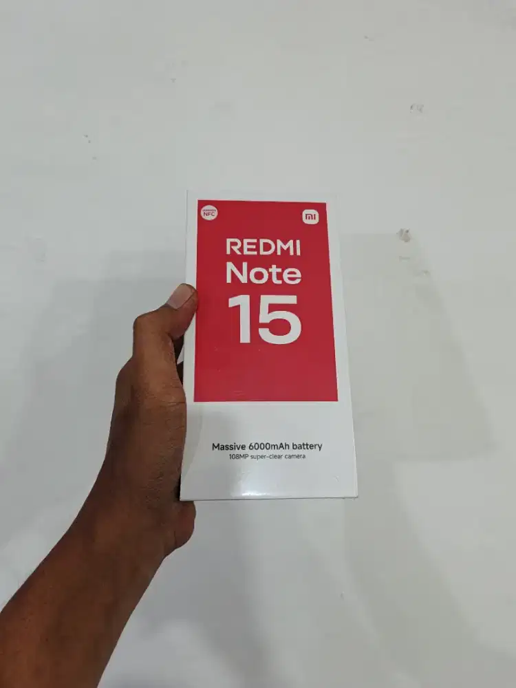 Fast respon WA Xiaomi Redmi Note 15 8/128 Garansi resmi 15bln
