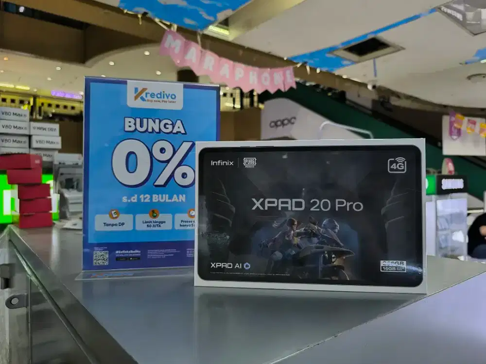 INFINIX XPAD 20 PRO PROMO CICILAN BUNGA 0% BY KREDIVO