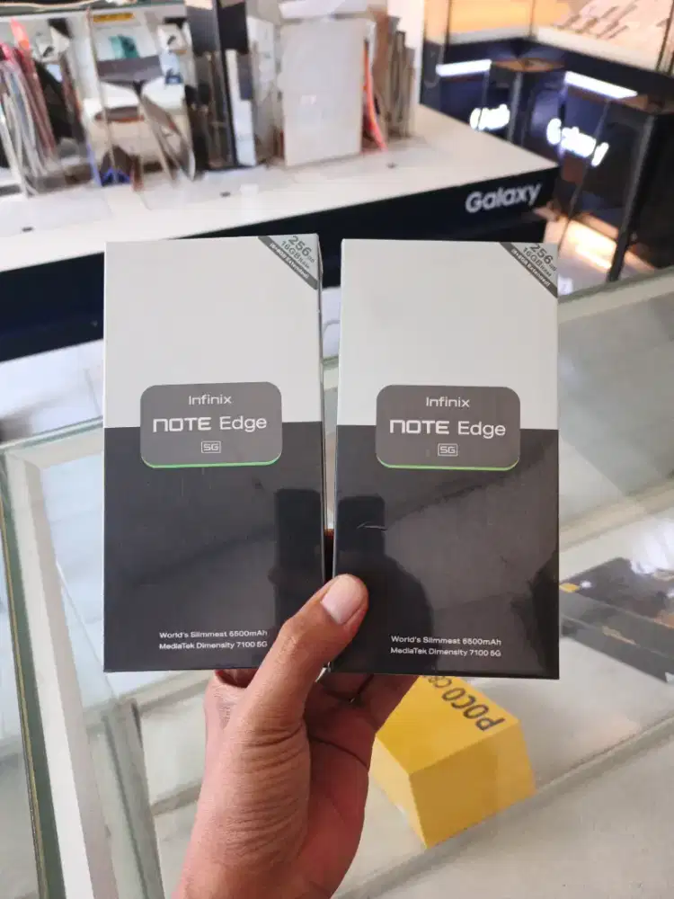 Fast respon WA Infinix Note Edge 8+8/256 Garansi resmi 1thn