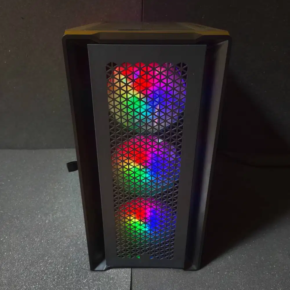 Cube Gaming Alta Black mATX (Glass Door with Case 4 Fan)