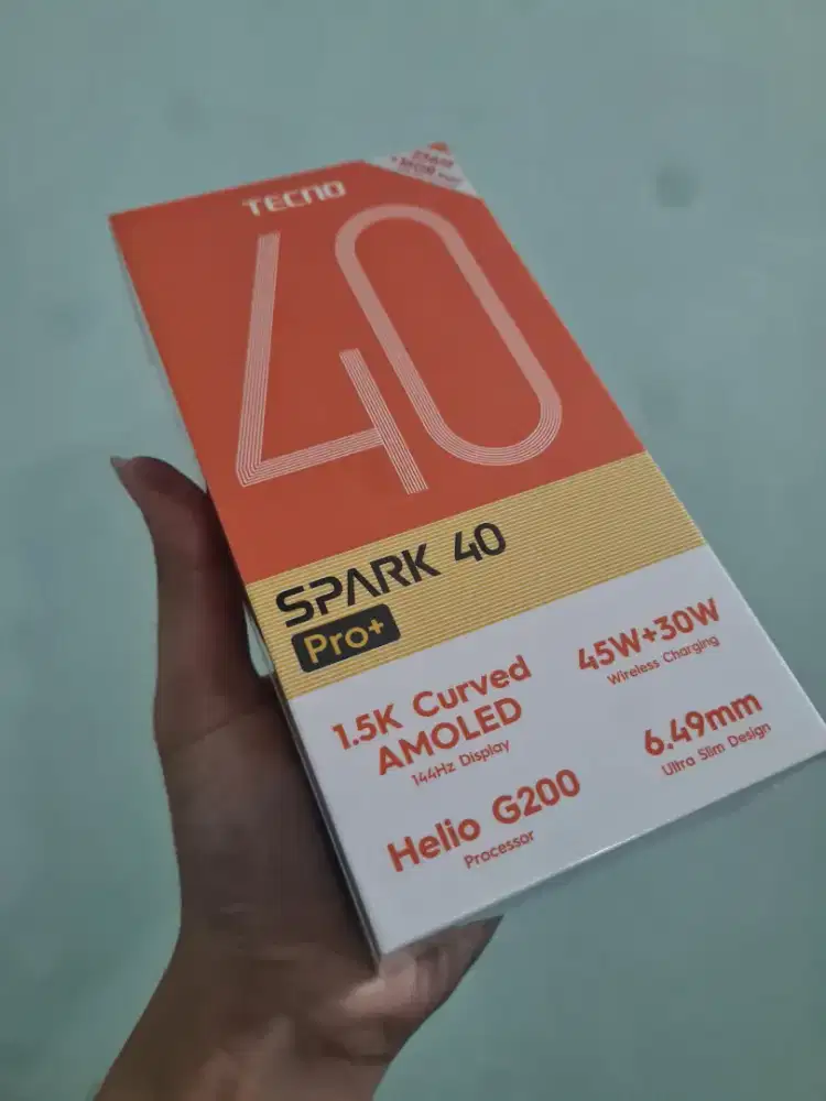 Tecno Spark 40 pro+ 8/256 || Tecno Spark 40 Pro Plus new