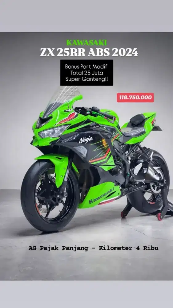 Kawasaki zx25rr abs 2024