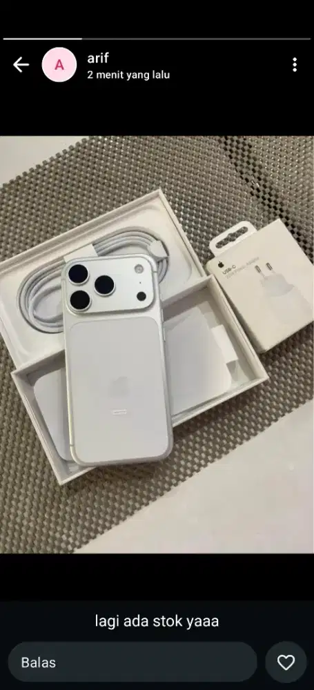 Iphone 17pro 256gb, cicilan hanya dengan KTP