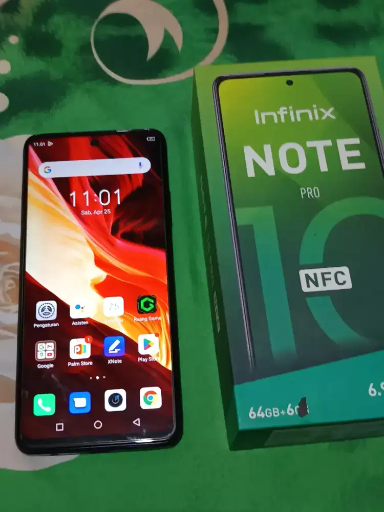 Jual Cepat Infinix Note 10 Pro 6/64