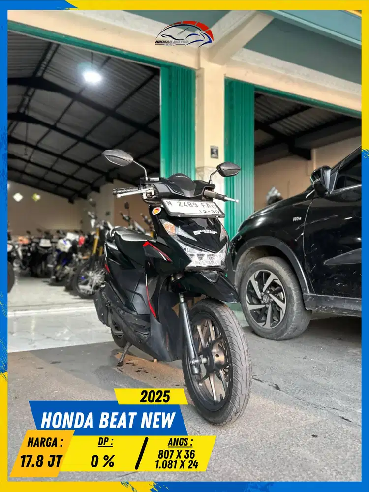 HONDA BEAT NEW 2025 BARANG ISTIMEWA BOSKU HIKMAH MOTOR KEPUH MALANG