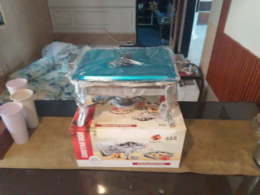 tempat sayur stainless masih baru