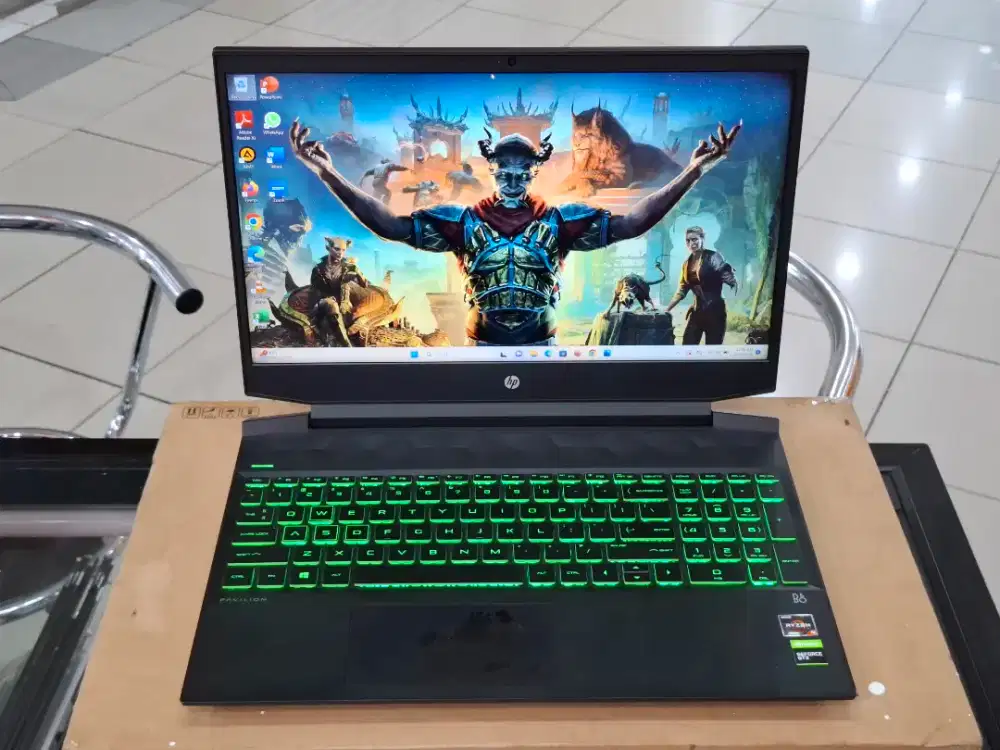 HP Pavilion Gaming 15-ec0xxx /AMD Ryzen 5 3550U/RAM 8GB SSD 512GB