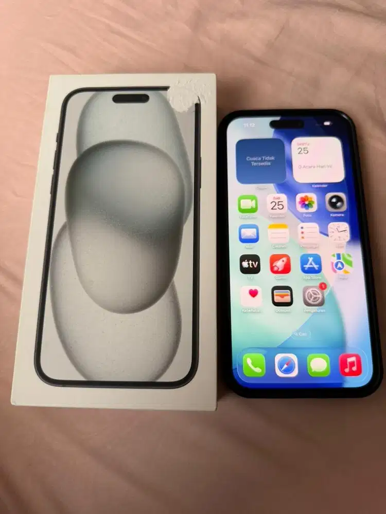 iPhone 15 Plus 128GB Black iBox – Like New Fullset