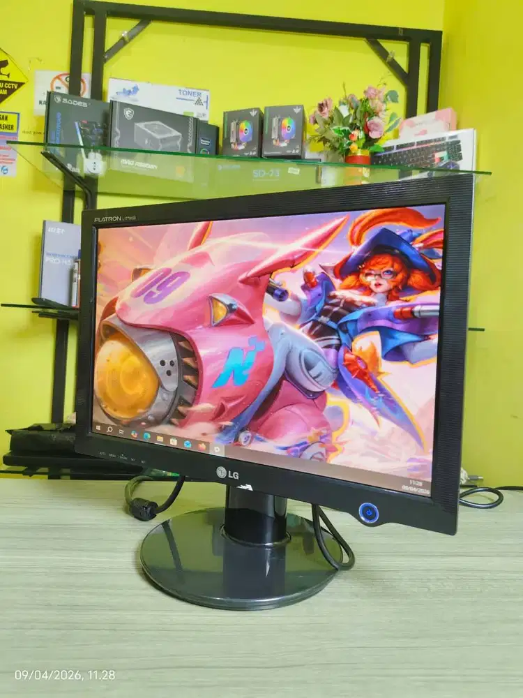 Monitor lcd wide 17 inch LG