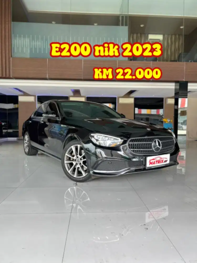 Mercedes-Benz E200 2024 nik 2023 . Mercy e200 AT Matic