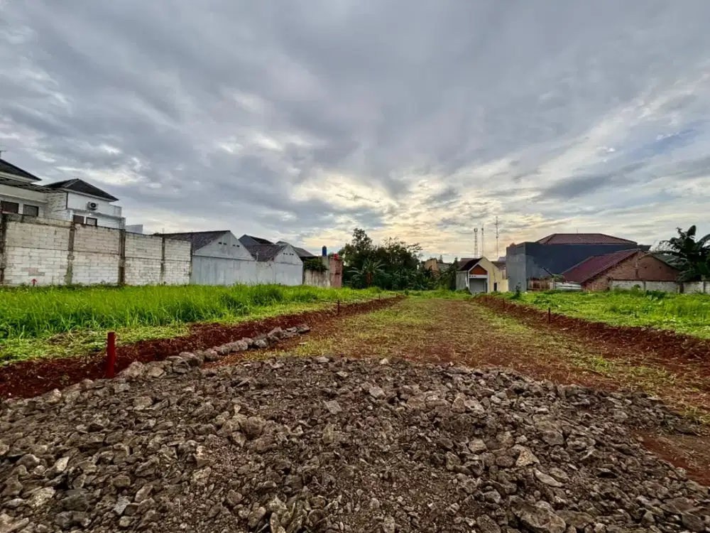 Tanah Kavling SHM Bebas Banjir - 300Jtan - Dekat Tol Jatiasih