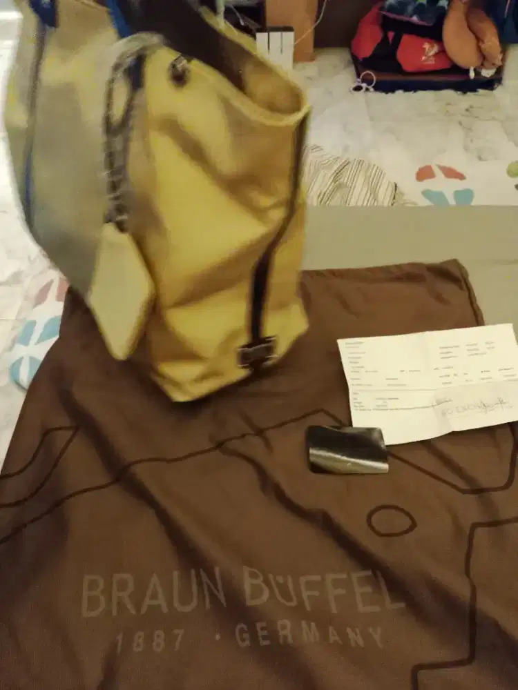 Travel bag broun buffel