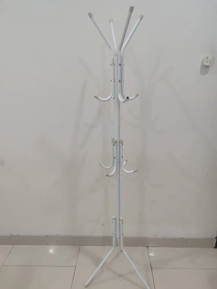 Coat rack gantungan berdiri minimalis Stand hanger besi kaki 3