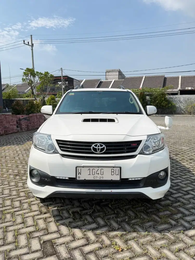 TOYOTA FORTUNER G TRD VNT 2.5 SOLAR MANUAL 2014#tangan pertama#