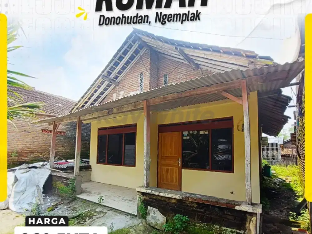 Rumah Murah Lahan Luas 170m² di Donohudan Ngemplak, Harga Sangat Ekonomis Dekat Solo Raya