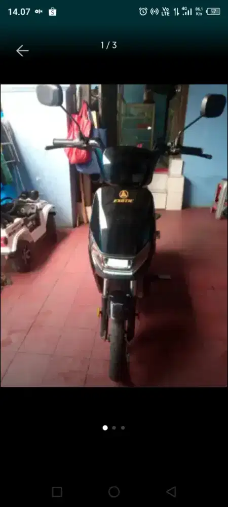 Sepeda listrik merk exotic Stinger 5.0