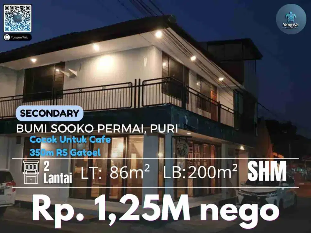 Jual Rumah Usaha Mojokerto BSP Regency Kutilang Di Puri