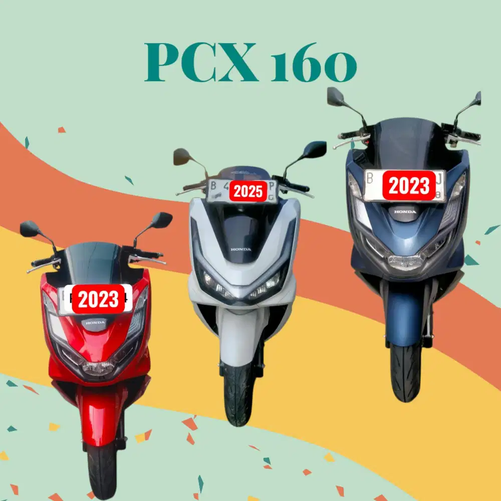 Dp 1jt Honda PCX160 cbs (KTP daerah bs kredit) 150 non Abs