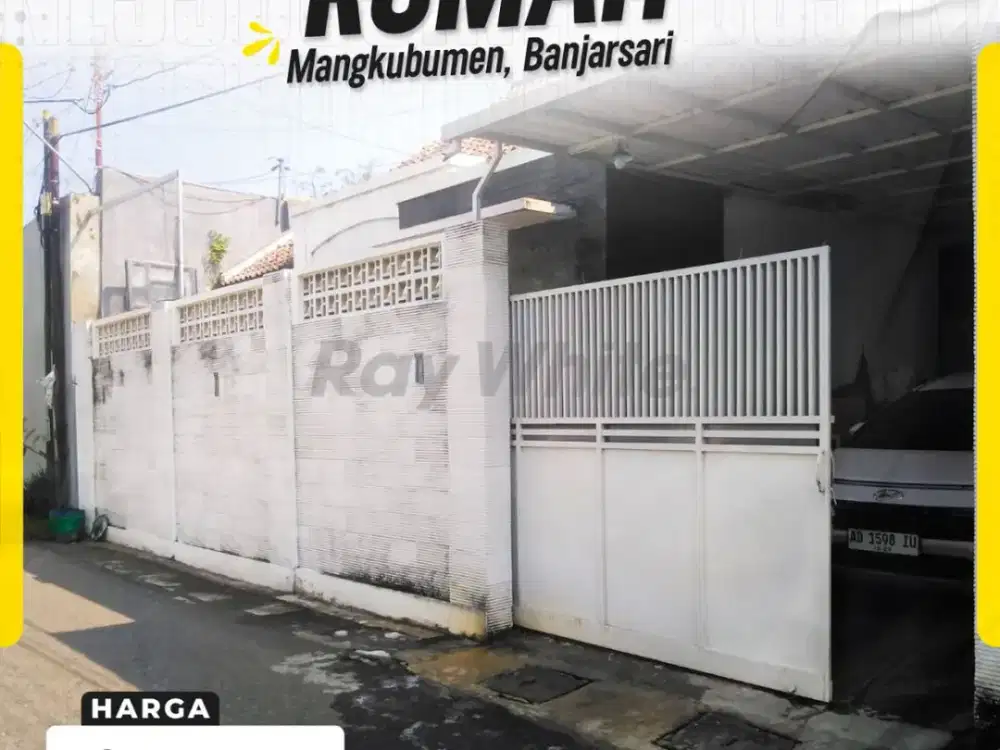 Rumah Eksklusif Mangkubumen Banjarsari, Lokasi Ring 1 Tengah Kota Solo dengan Lebar Depan 12 Meter