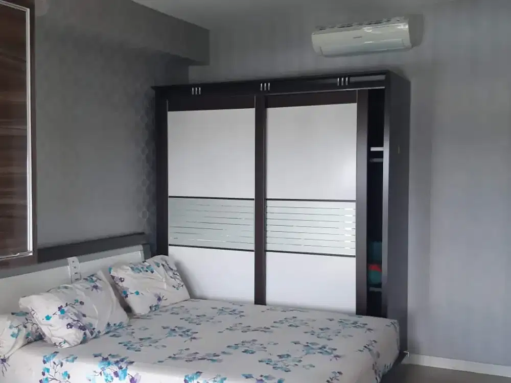 Murah !! DIJUAL APARTEMEN METROPARK SUNTER 1 BR (2 BR DI GABUNG) FURNISHED