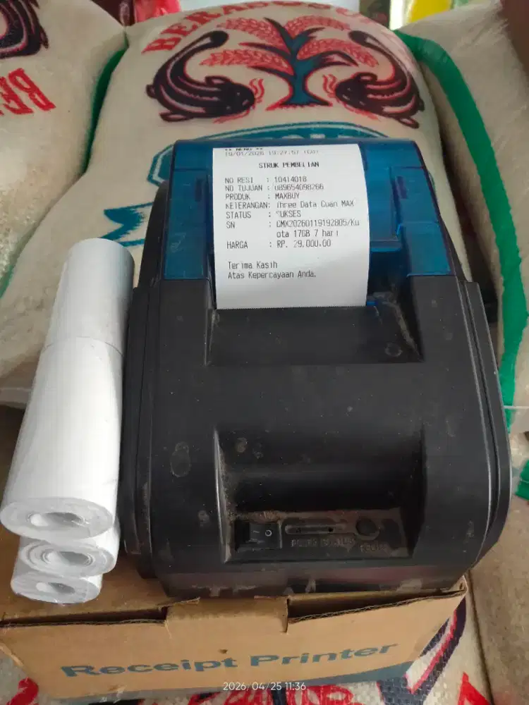 Printer bluetooth masih normal