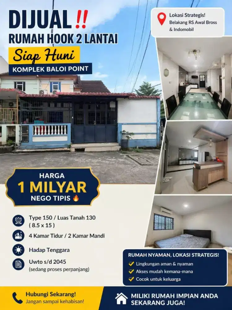 Baloi point hook dekat grand mall