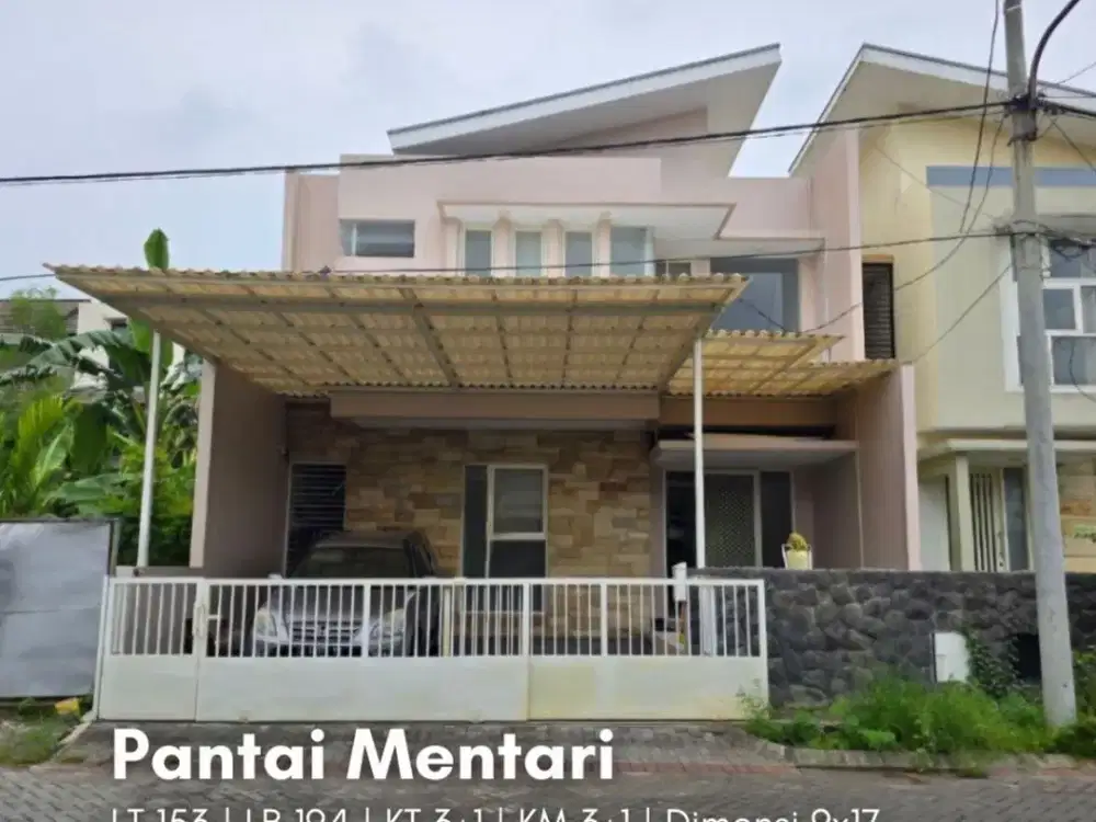 Rumah Pantai Mentari MINIMALIS, SIAP HUNI, CARPORT 2