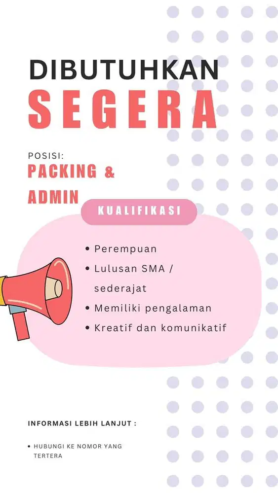 ADMIN & PACKING