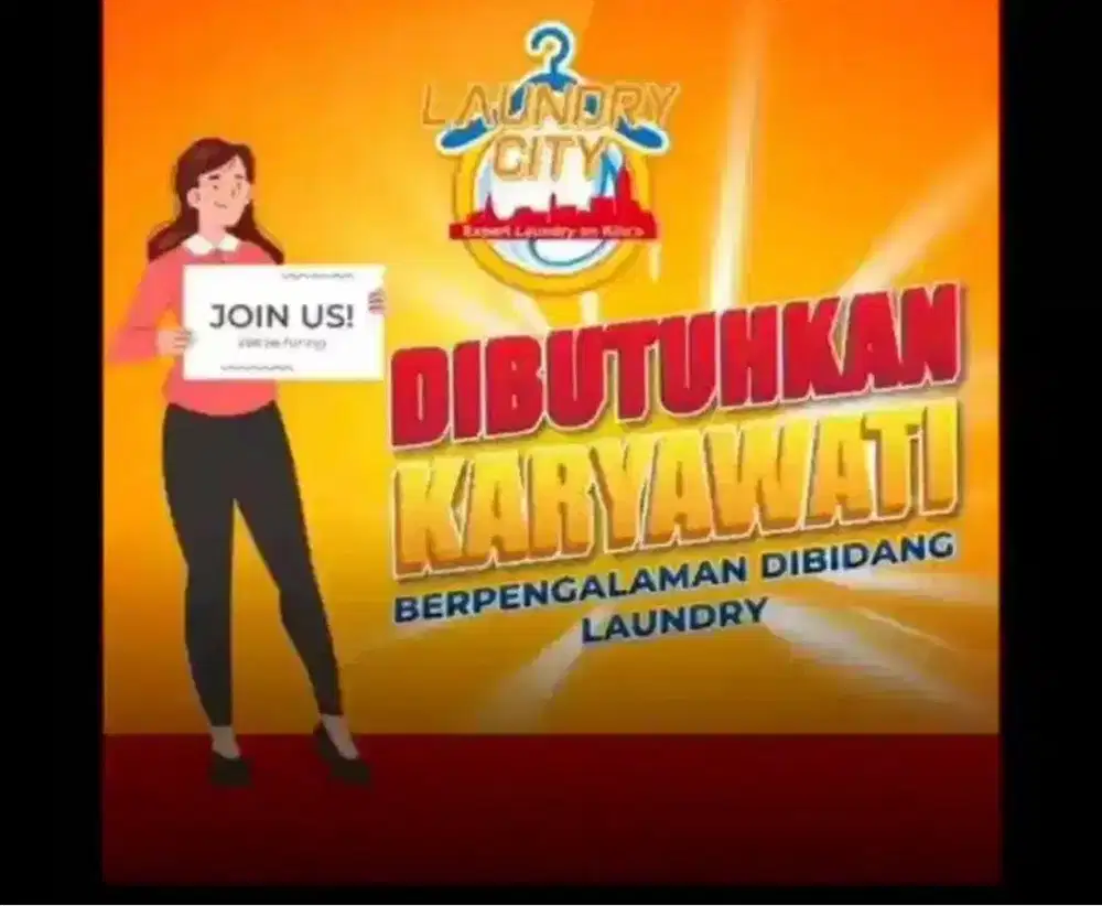 Lowongan Setrika uap dan Packing Laundry