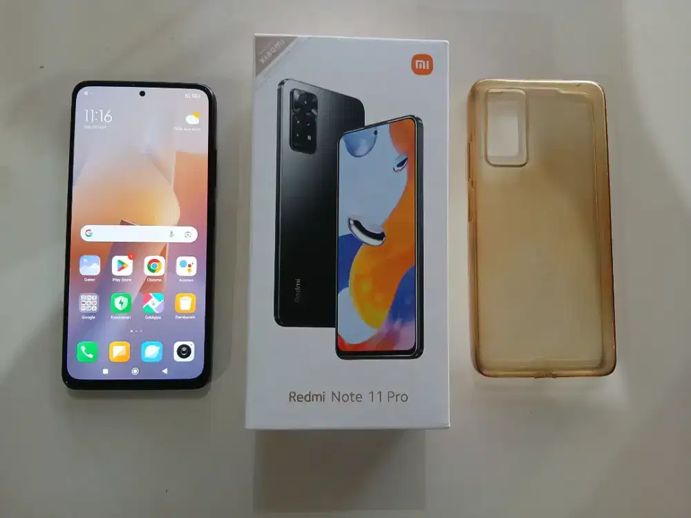 Redmi note 11 pro 4G 6/128 fullset ori