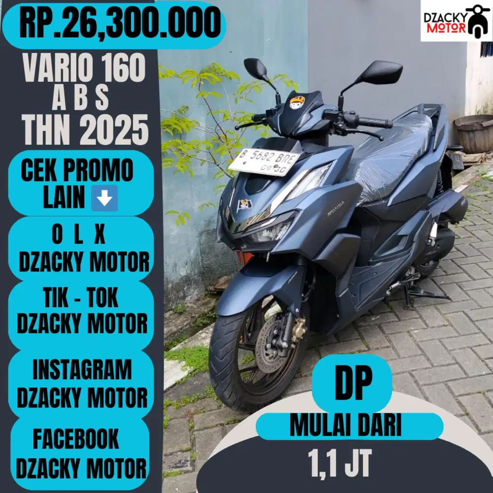 VARIO 160 ABS THN 2025 SECOND LIKE NEW