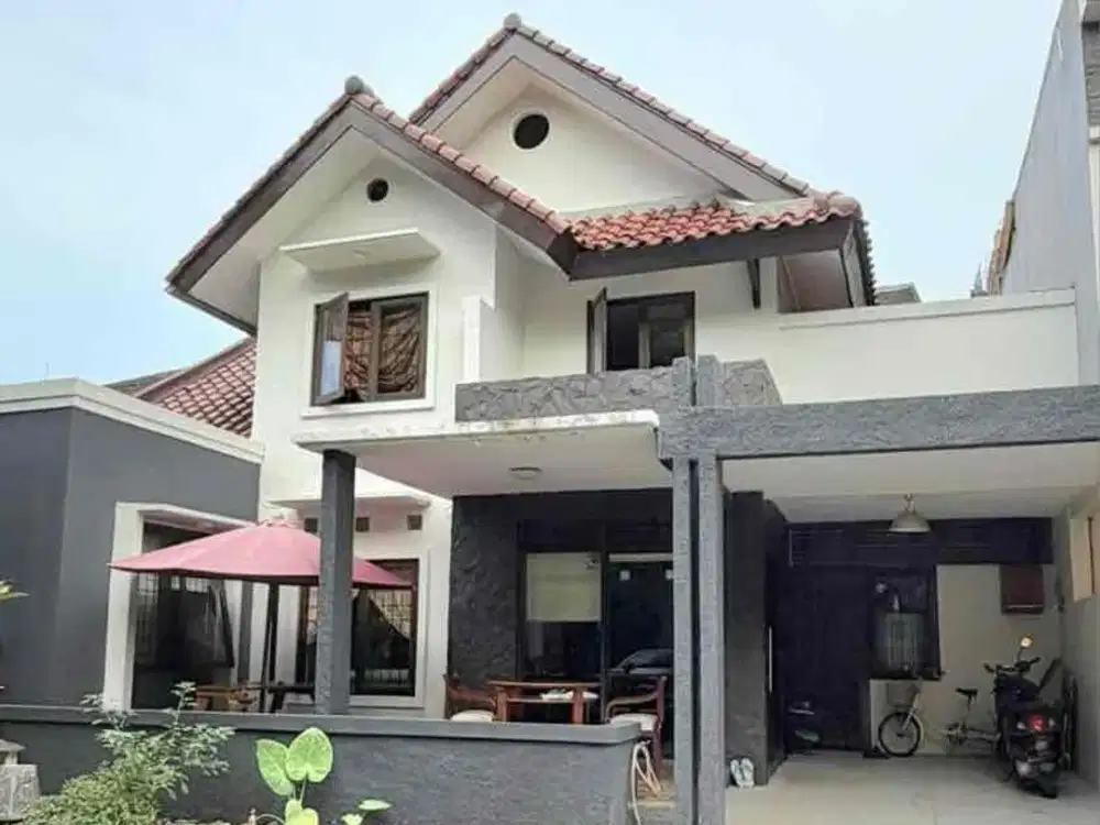 puri bintaro rumah murah bagus terawat row jalan besar 4 Kamar
