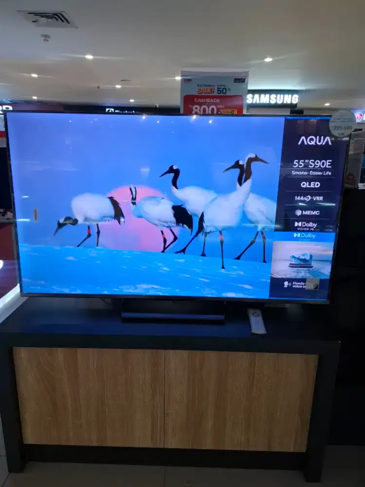 GOOGLE TV AQUA QLED 55inch