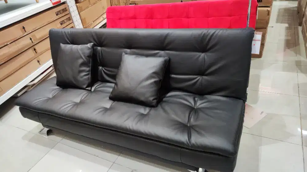 Promo murah sofabed kulit
