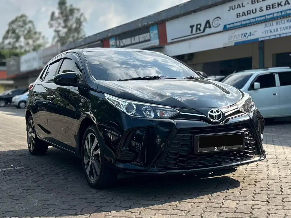KM 23RB!! TOYOTA YARIS G 1.5 AT MATIC 2021 HITAM