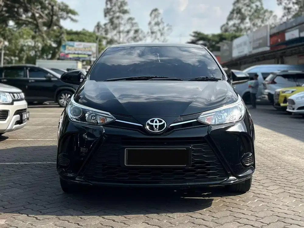 KM 23RB!! TOYOTA YARIS G 1.5 AT MATIC 2021 HITAM