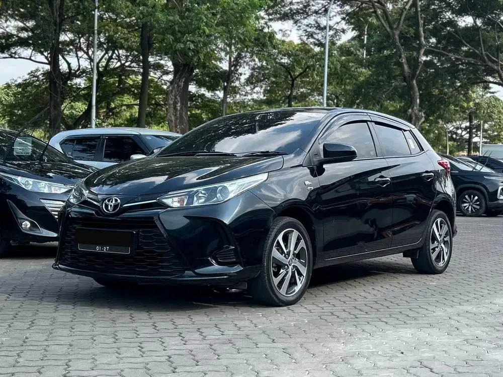 KM 23RB!! TOYOTA YARIS G 1.5 AT MATIC 2021 HITAM