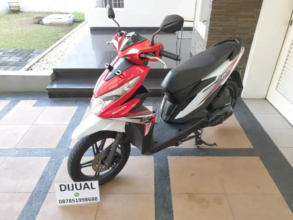 Km11rb Honda BEAT ECO ISS TerTinggi(L)STNK BARU 100%Ori ANTIK BUKTIKAN
