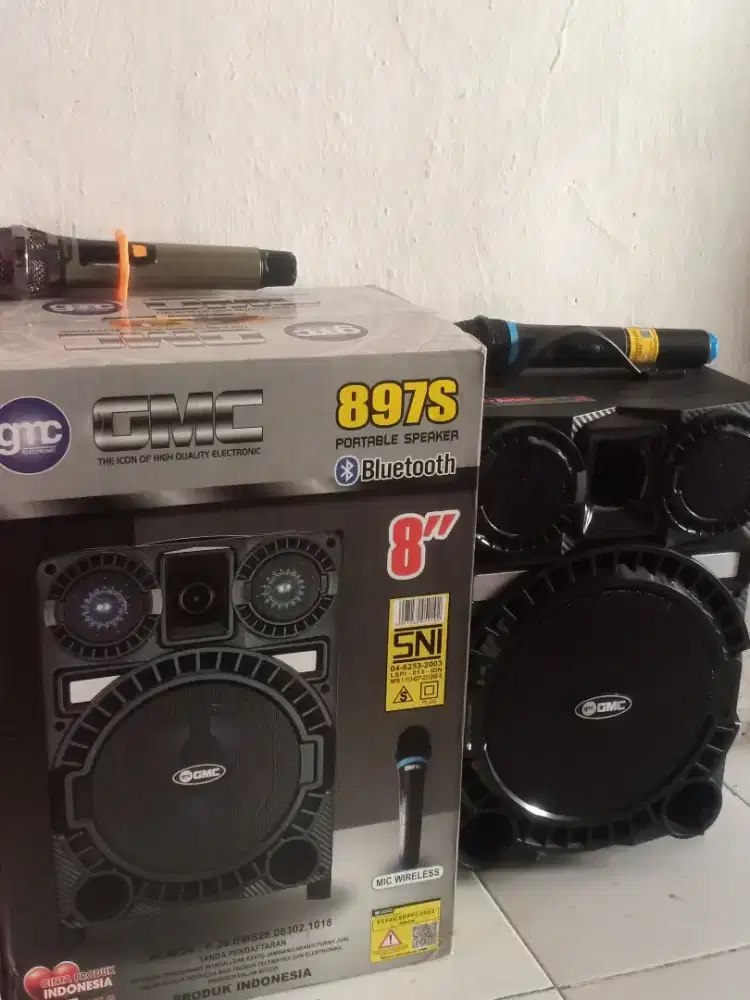 dijual cepat speaker merk GMC 897S