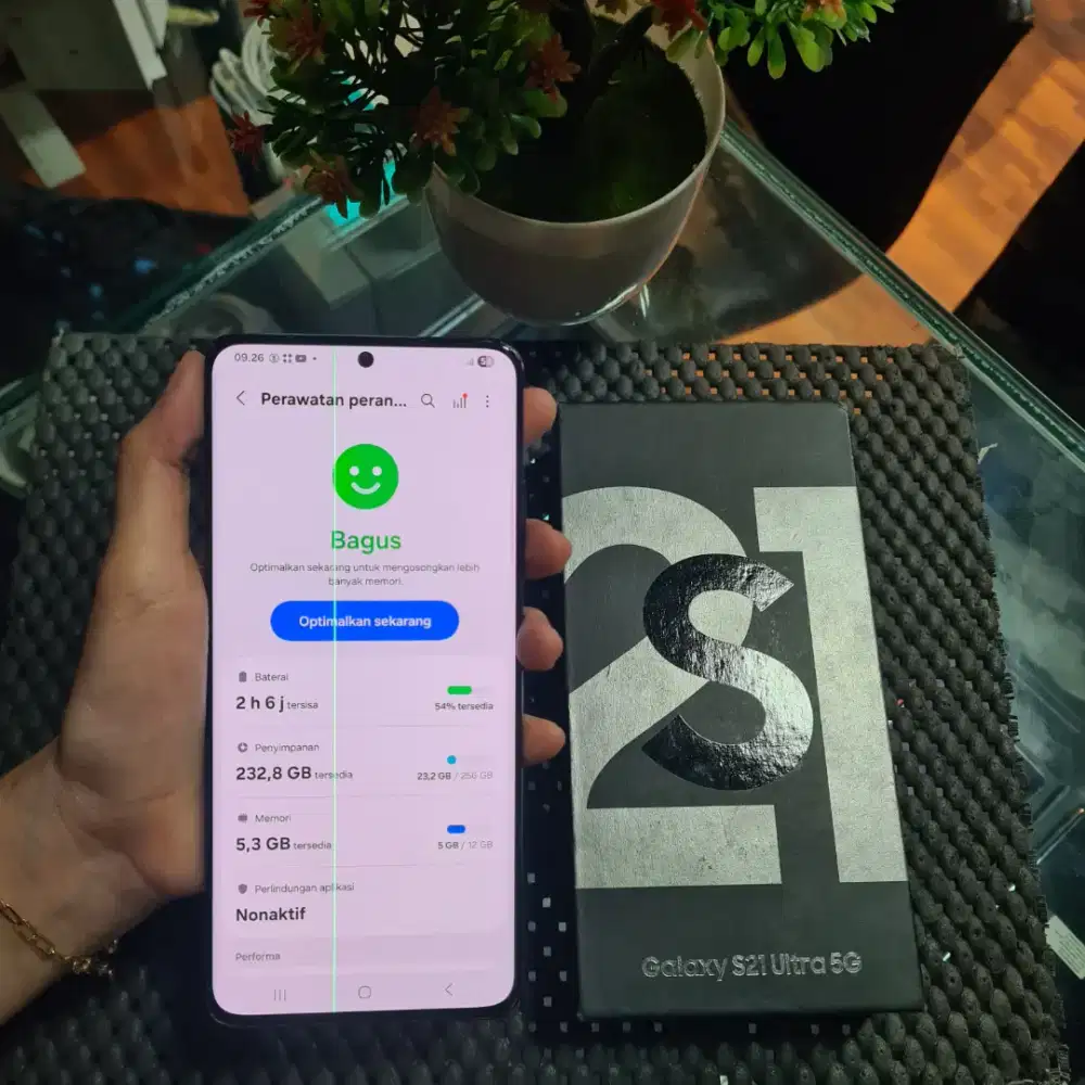 Samsung Galaxy S21 Ultra 12/256 SEIN Fullset | Garis 1 Normal