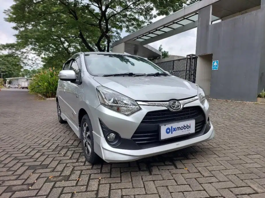 DP MURAH Toyota Agya 1.2 G TRD Sportivo Bensin-MT 2019 Silver CUAYD