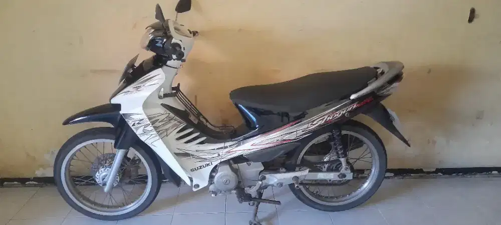 SUZUKI SHOGUN R125 TH'2007 (W-SDA) FULL ORISINIL KONDISI NORMAL MULUS