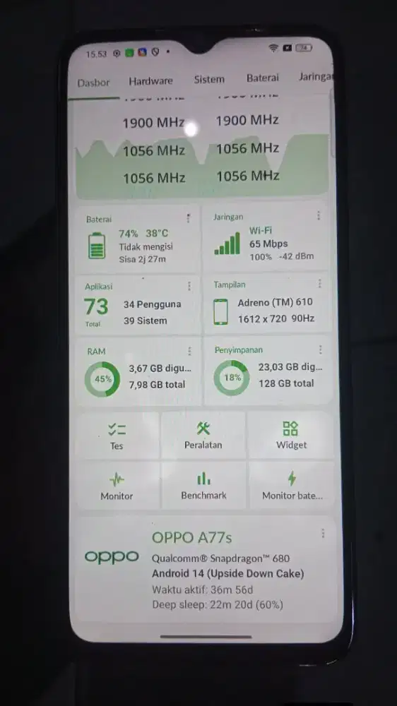 Oppo A77S 8/128 Resmi Indonesia